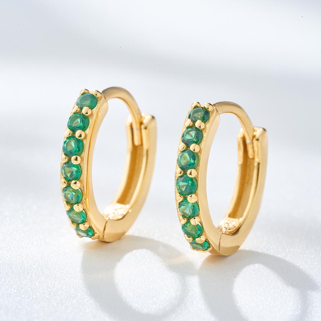 Aretes Musa Esmeralda