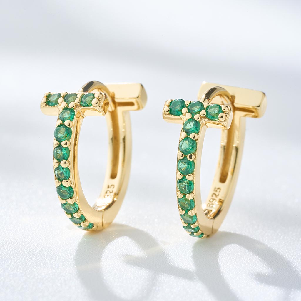 Aretes Gaby Esmeralda