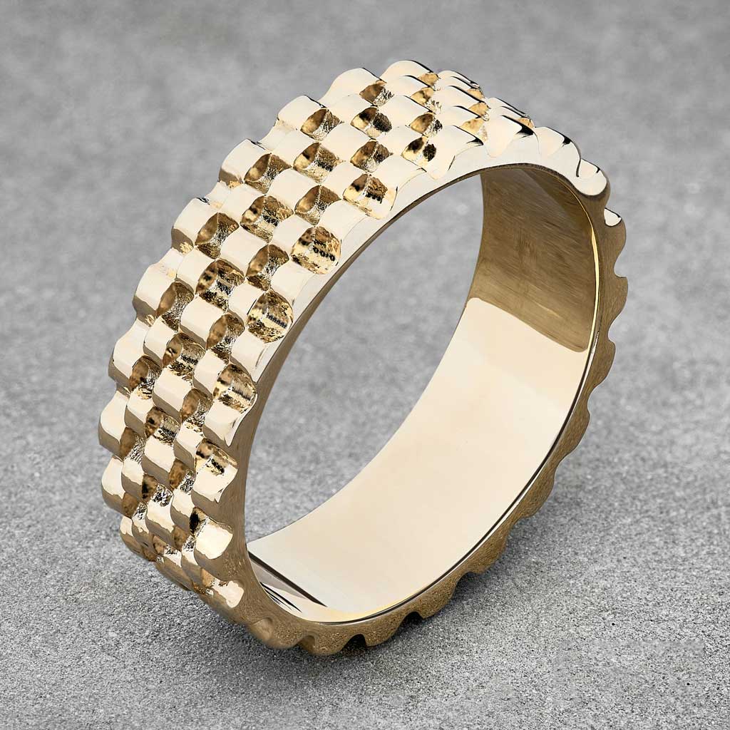 Hombre Anillo Rolex Original Oro 14k Precio Anillo Rolex Oro 18k